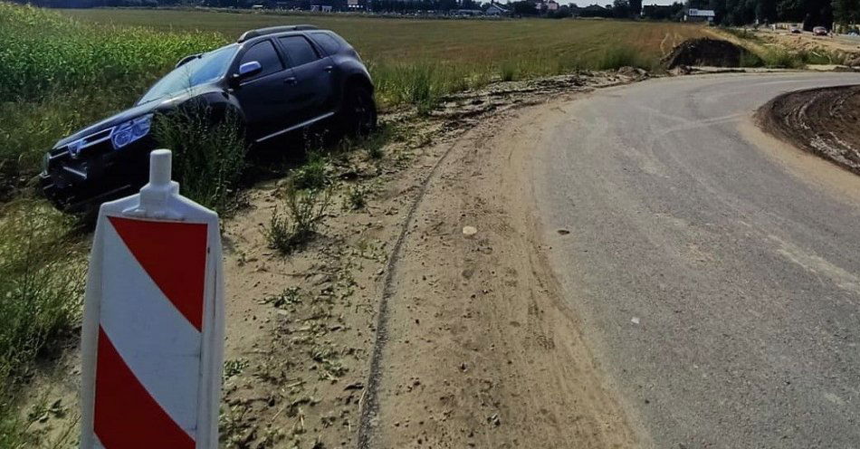 zdjęcie: Pijany swoją podróż zakończył na skarpie / fot. KPP Lublin