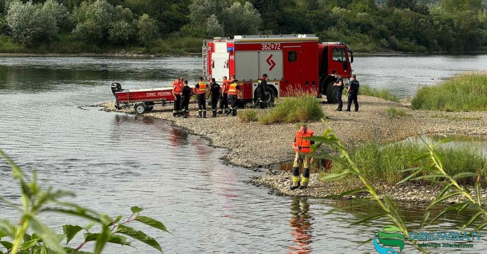 zdjęcie: Niestety pierwsza ofiara utonięcia w regionie tarnowskim / fot. KMP w Tarnowie