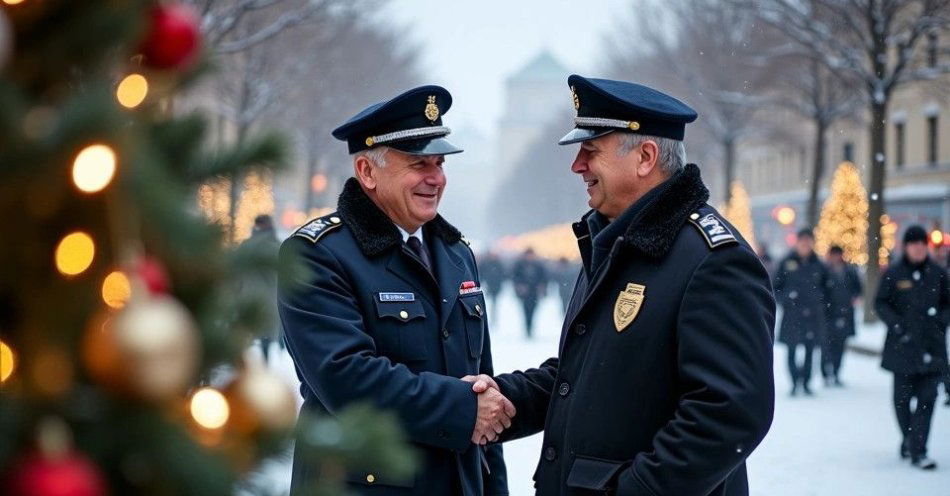 zdjęcie: Komendant z Zawiercia składa świąteczne życzenia / TM/ przykładowa ilustracja