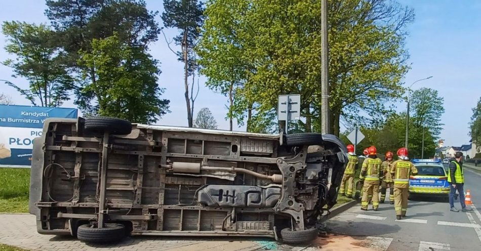 zdjęcie: Nie zatrzymał się na „stopie”, uderzył w hyundaia / fot. KPP w Wyszkowie