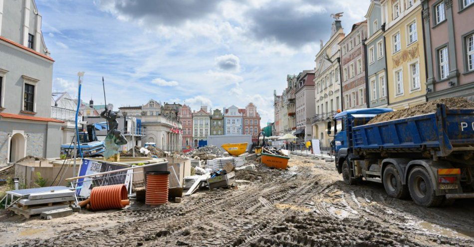 zdjęcie: Remonty w centrum się przedłużają; PIM unika deklaracji ws. terminu zakończenia prac / fot. PAP