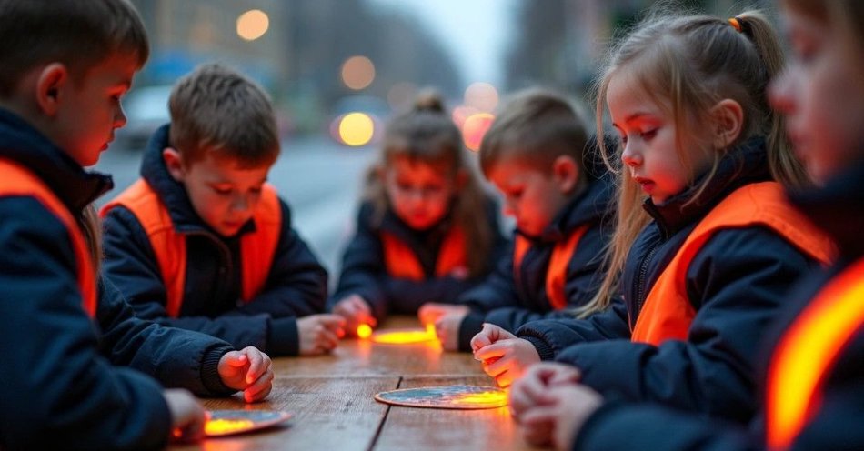 zdjęcie: Odblaski ratują życie Policjanci uczą najmłodszych bezpieczeństwa / TM/ przykładowa ilustracja
