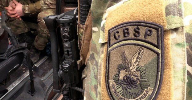 Policjacni z CBŚP zatrzymali nietrzeźwego mężczyznę