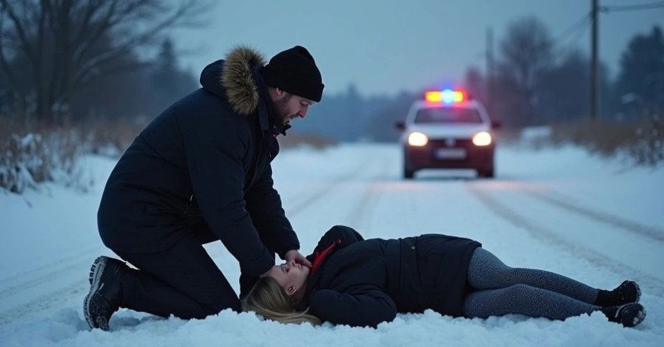 zdjęcie: Policjanci uratowali nieprzytomną kobietę znalezioną w polu / TM/ przykładowa ilustracja