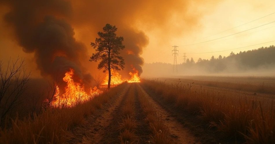 zdjęcie: Wypalanie traw grozi więzieniem i poważnymi stratami / TM/ przykładowa ilustracja