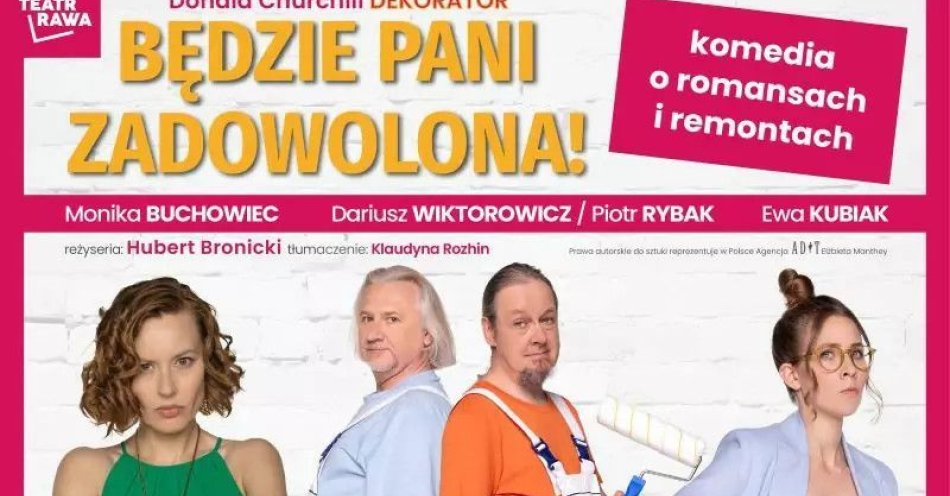 zdjęcie: Komedia o romansach i remontach / kupbilecik24.pl / Komedia o romansach i remontach