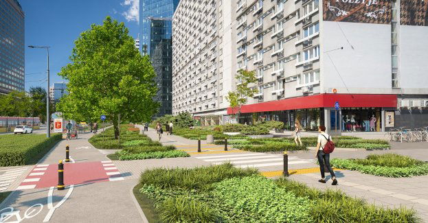 Więcej niż droga dla rowerów - al. Jana Pawła II zostanie przebudowana