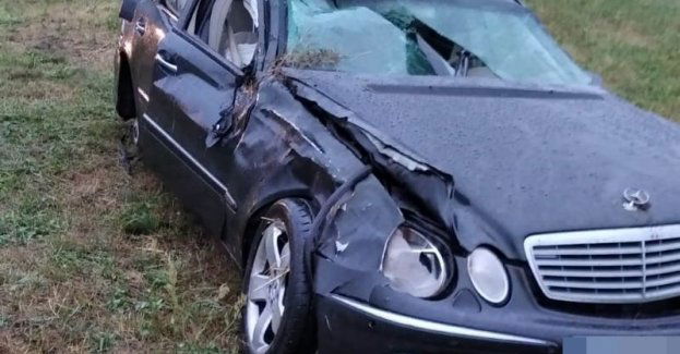 Groźne dachowanie w Grabowie Ryckim