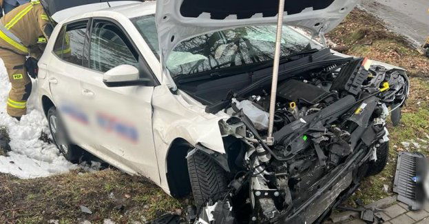 Samochód poinformował służby o kolizji