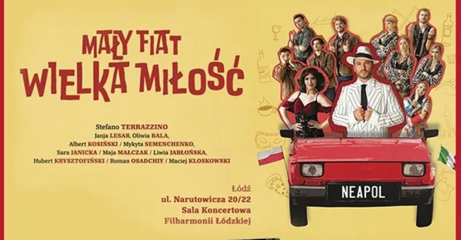 zdjęcie: Mały Fiat Wielka Miłość - widowisko muzyczno-taneczne / kupbilecik24.pl / Mały Fiat Wielka Miłość - widowisko muzyczno-taneczne