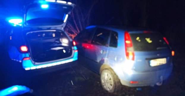 Pościg za kierowcą forda