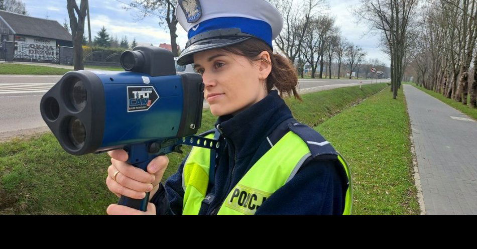 zdjęcie: Za szybką jazdę straciła prawo jazdy / fot. KPP Bielsk Podlaski