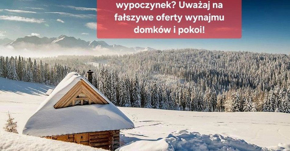 zdjęcie: Uwaga na fałszywe oferty noclegów na święta / fot. KPP w Jaworze