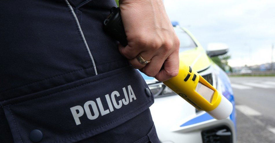 zdjęcie: Niesprawne oświetlenie początkiem problemów nietrzeźwego kierowcy / fot. KPP w Świdnicy