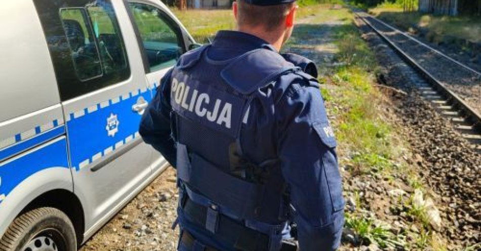 zdjęcie: Rail Action Week w Żarach Policja wzmacnia bezpieczeństwo na torach / fot. KPP Żary