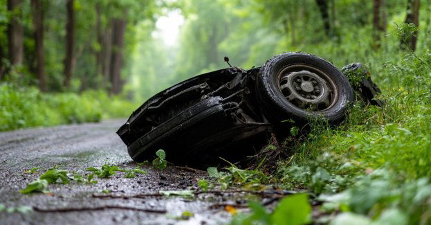 Po wypadku zablokowana DK62 w Płowcach