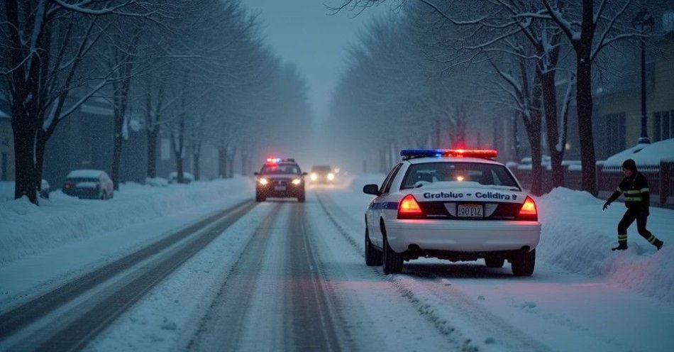 zdjęcie: Zimowe warunki na drogach. Policja apeluje o ostrożność / TM/ przykładowa ilustracja