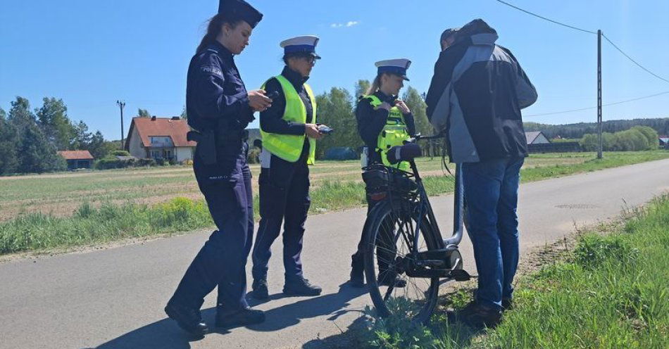 zdjęcie: Bezpieczeństwo rowerzystów na drodze - obowiązki, przepisy i odpowiedzialność / fot. KPP w Kwidzynie