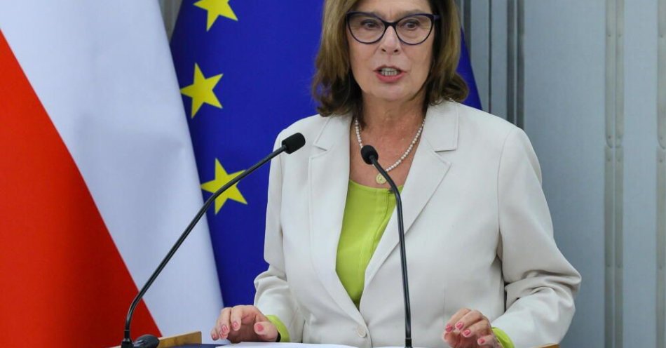 zdjęcie: Źródła PAP: Kidawa-Błońska raczej pozostanie na stanowisku marszałka Senatu w drugiej połowie kadencji / Warszawa, 03.10.2025. Marszałek wyższej izby parlamentu Małgorzata Kidawa-Błońska uczestnicy w Senacie, 3 bm. w  V Kongresei Praw Zwierząt. (rg/dw) PAP/Rafał Guz