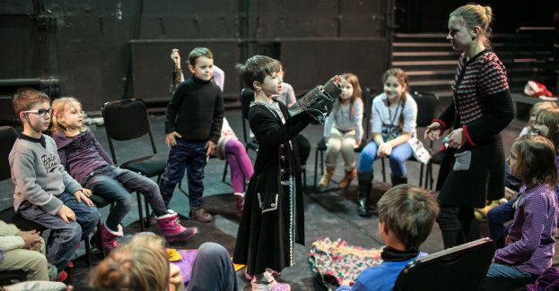 Mobilne zajęcia dla półkolonii z Teatrem Wybrzeże