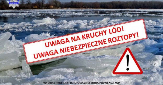 Wchodzenie na lód to ogromne ryzyko!