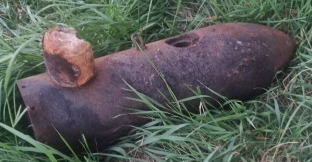 Bomba z czasów II Wojny Światowej znaleziona podczas prac porządkowych