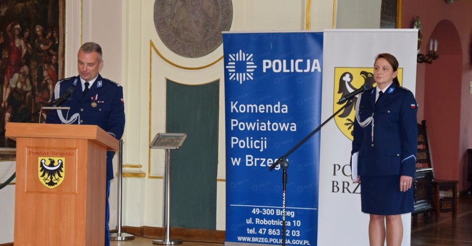 zdjęcie: Powiatowe obchody Święta Policji / fot. KPP Brzeg