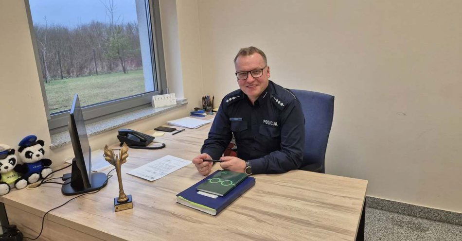 zdjęcie: Piotr Drozd Wolontariuszem Roku 2025 w Bartoszycach / fot. KPP w Bartoszycach