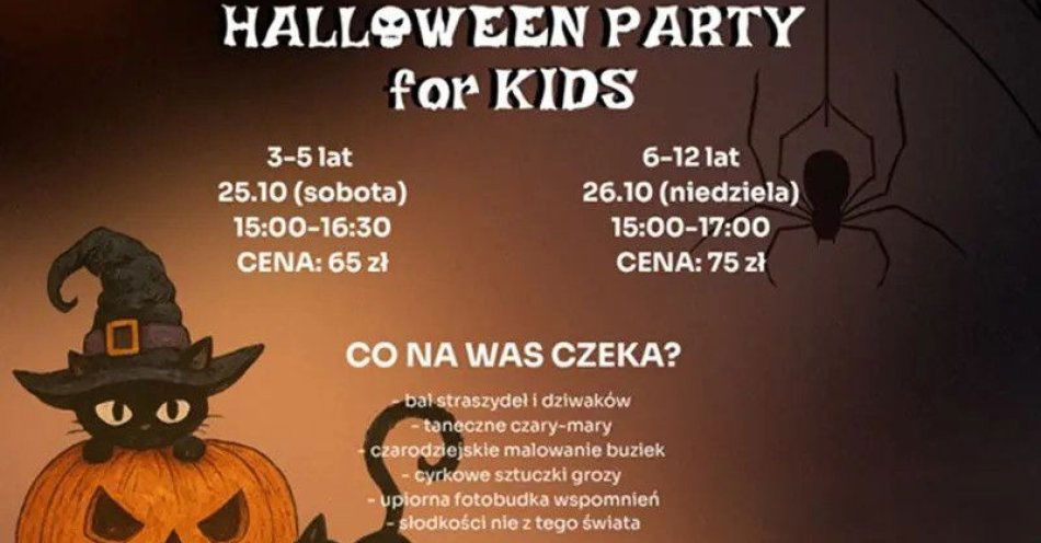 zdjęcie: Halloween Party for Kids (3-5 lat) / kupbilecik24.pl / Halloween Party for Kids (3-5 lat)