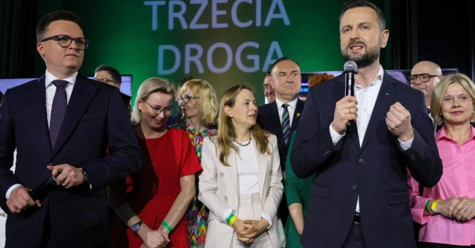 zdjęcie: Trzecia Droga ponownie trzecią siłą polityczną / fot. PAP