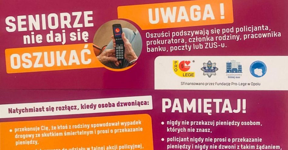 zdjęcie: Straciła swoje oszczędności / fot. KPP Nysa