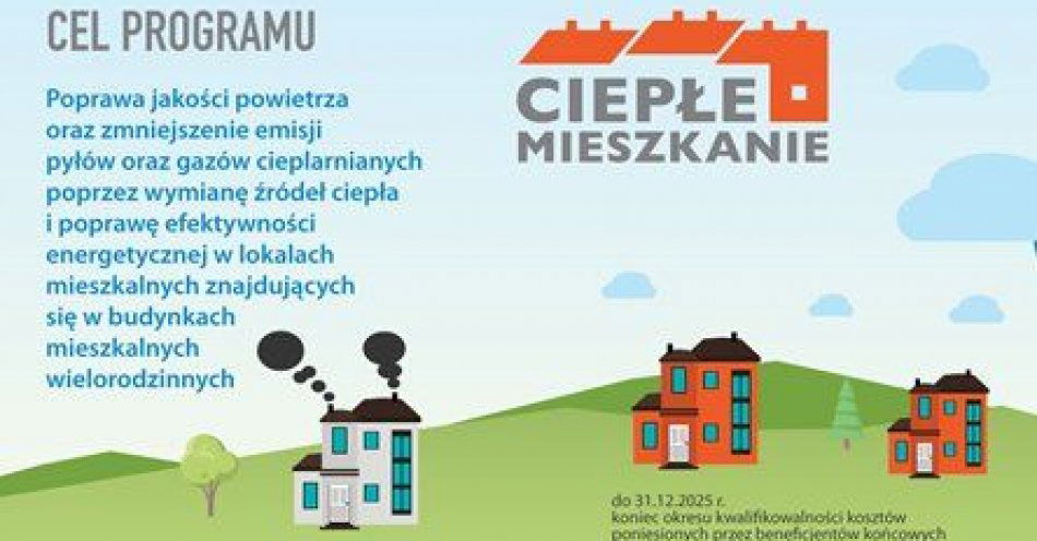 zdjęcie: Program Ciepłe Mieszkanie - dla osób fizycznych / fot. UM Grudziądz