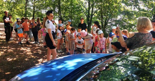 Pierwszy turnus półkolonii pod hasłem Policjanci dobiegł końca