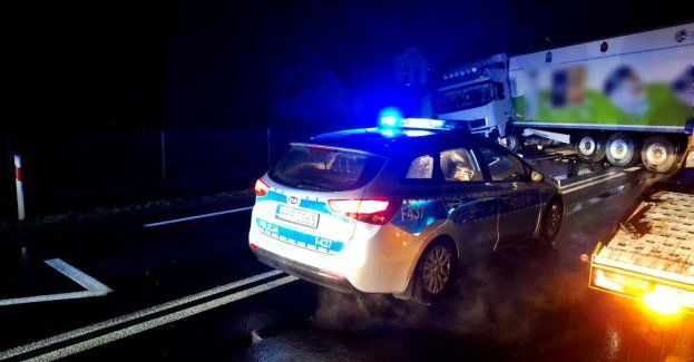 Zablokowana droga w gminie Aleksandrów