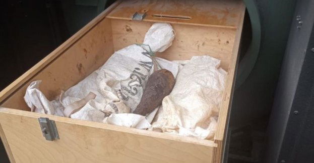 Niewybuch z czasów II Wojny Światowej znaleziony przez grzybiarza