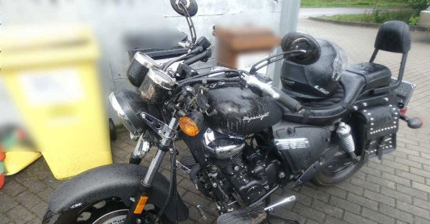 Zderzenie auta z motocyklem w Nowej Karczmie. W wyniku wypadku motocyklista trafił do szpitala