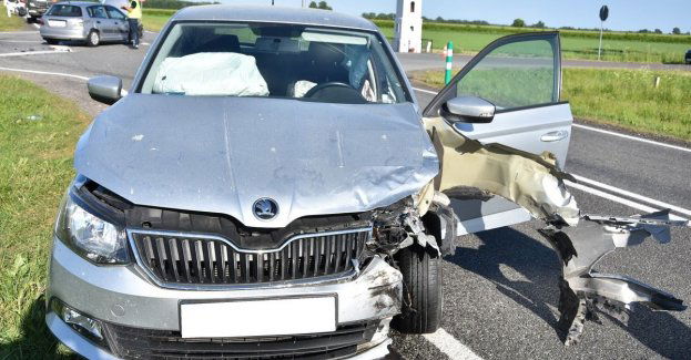 Kierowca hondy nie posiadał uprawnień. Doprowadził do wypadku