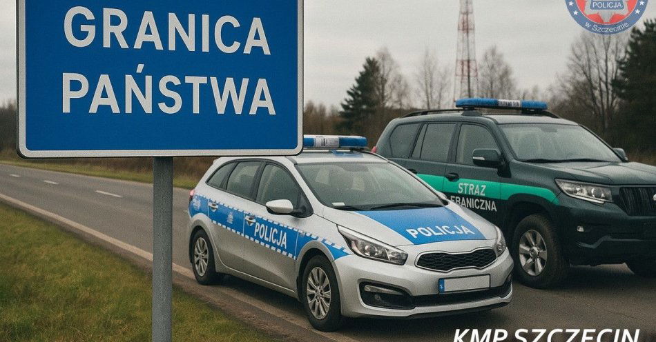 zdjęcie: Zatrzymany obywatel Gruzji złamał zakaz wjazdu do Polski / fot. KMP w Szczecinie