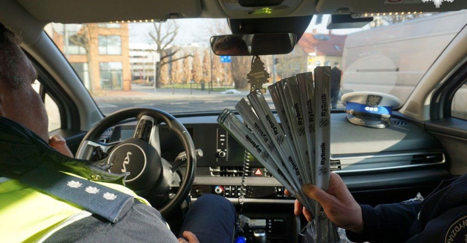 zdjęcie: Bezpieczny Pieszy w Rybniku: 76 wykroczeń przy przejściach / fot. KMP w Rybniku