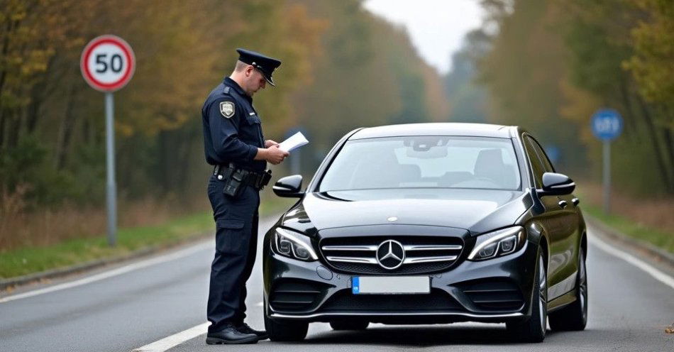 zdjęcie: Kierowca mercedesa pędził 102 km/h i stracił prawo jazdy / TM/ przykładowa ilustracja