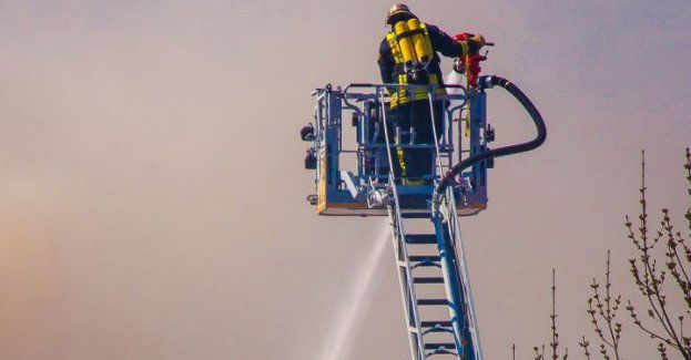 W pożarze w centrum miasta zginął mężczyzna