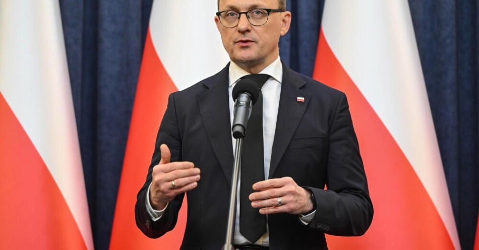 zdjęcie: Leśkiewicz: niewykluczone, że wkrótce dojdzie do spotkania Nawrocki - Trump / Warszawa, 12.02.2026. Rzecznik prezydenta RP Rafał Leśkiewicz na briefingu prasowym w Pałacu Prezydenckim w Warszawie, 12 bm. (rp/zkoc) PAP/Radek Pietruszka
