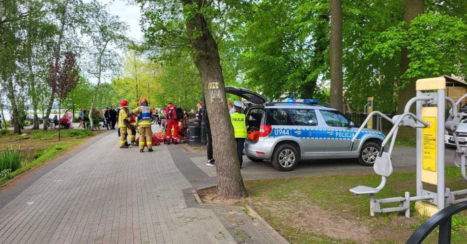 zdjęcie: Sześciolatka ze złamaną nogą trafiła do szpitala / fot. KPP Wolsztyn