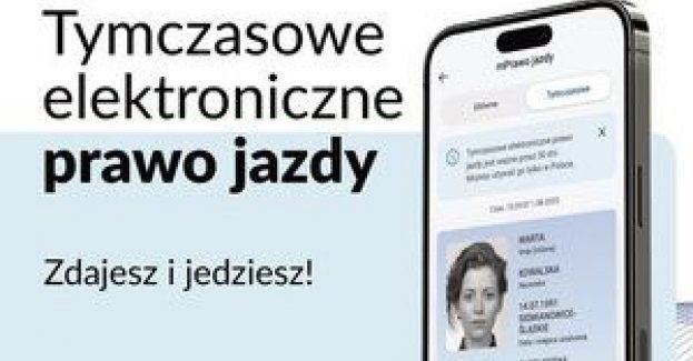 TEPJ czyli Tymczasowe Elektroniczne Prawo Jazdy