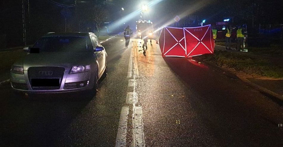 zdjęcie: Śmiertelny wypadek w Janowie Podlaskim / fot. KMP Biała Podlaska