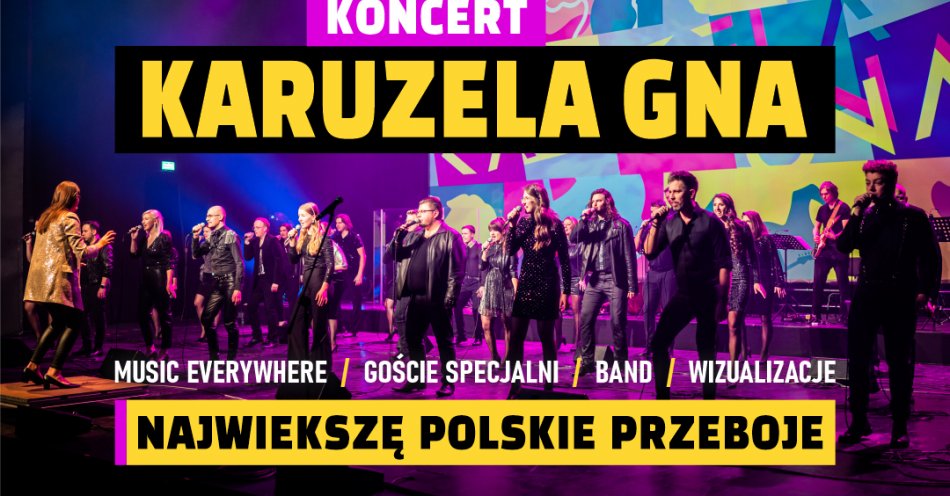 zdjęcie: Karuzela gna – koncert / fot. CK Teatr w Grudziądzu