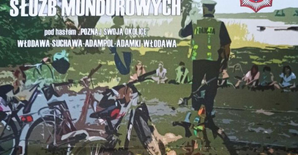 zdjęcie: Poznaj swoją okolicę rowerem / fot. KPP Włodawa