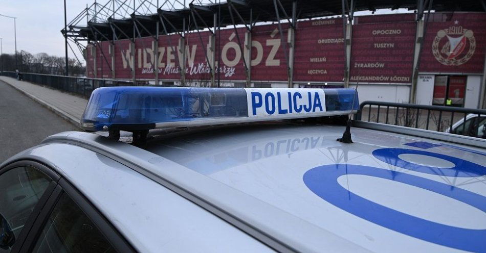 zdjęcie: Mecz podwyższonego ryzyka pod nadzorem łódzkich policjantów / fot. KMP w Łodzi