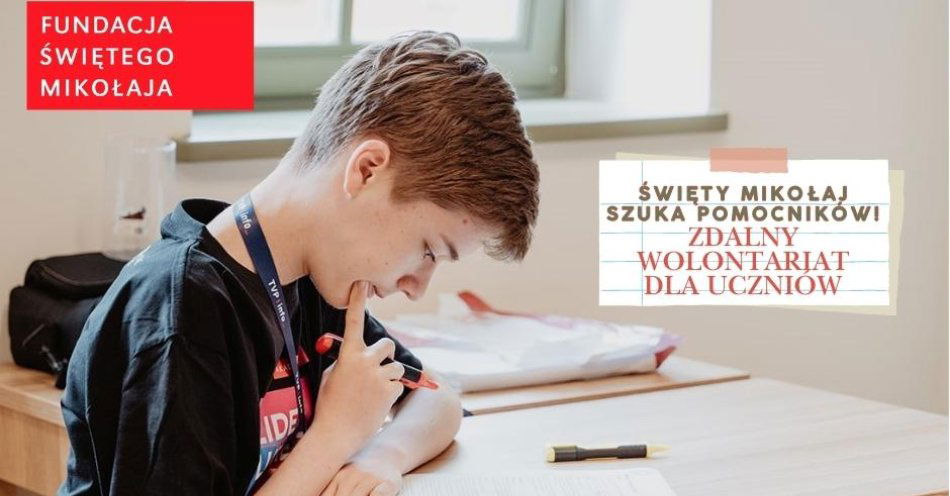 zdjęcie: Listy pełne serca z Fundacją Świętego Mikołaja. Zdalny wolontariat - każdy uczeń może pomóc! / fot. nadesłane