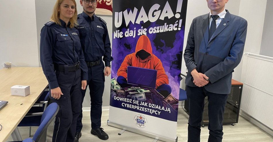 zdjęcie: Jak nie dać się oszukać Debata o oszustwach w Stargardzie / fot. KPP w Stargardzie